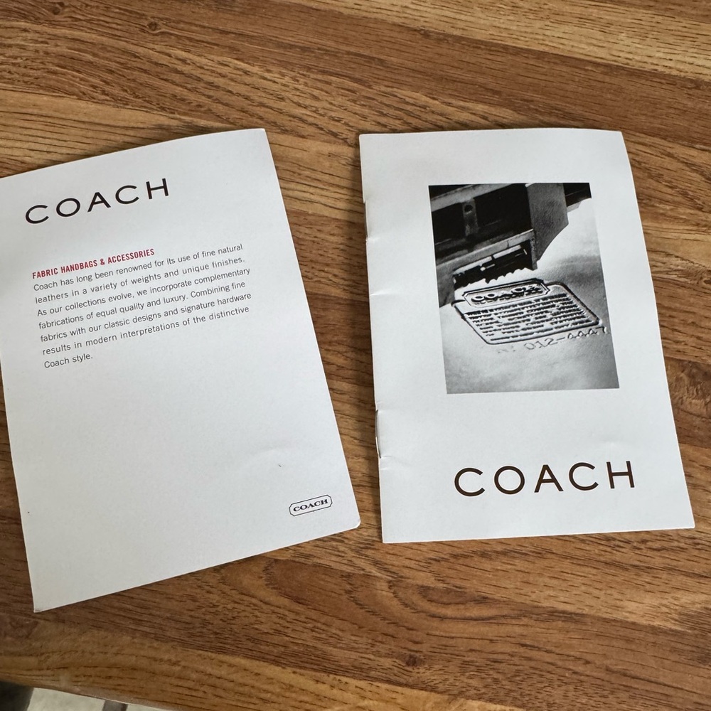 Coach backpack never used! Authentic. - Picture 5 of 5